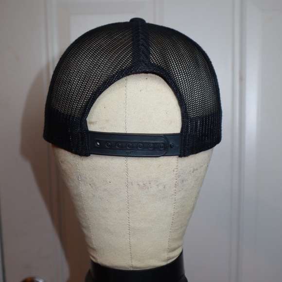 Trucker Hat Cap Flat Bill Embroidered for Mens Hat Baseball Cap - Picture 3 of 3